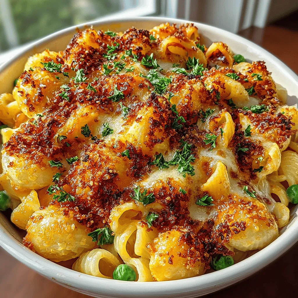 There's something undeniably comforting about a warm bowl of macaroni and cheese. This timeless dish has long been a staple in homes across the globe, celebrated for its creamy texture and gooey cheese. However, what if you could elevate this classic comfort food with a nutritious twist? Enter the Cheesy Pea Paradise Mac—a delightful recipe that combines the richness of traditional mac and cheese with the vibrant, sweet flavor of peas. This unique concoction not only satisfies cheesy cravings but also adds a burst of color and nutrition, making it a perfect dish for families and gatherings alike.