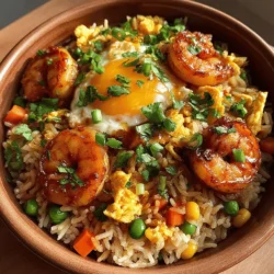 Quick & Colorful Shrimp Fried Rice