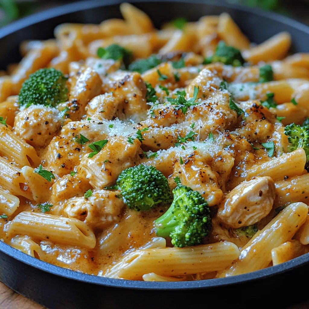 In the world of quick and satisfying meals, one-pan recipes reign supreme. They offer the convenience of minimal cleanup while delivering rich flavors and wholesome ingredients. One-Pan Creamy Chicken & Broccoli Pasta Delight embodies this ethos perfectly, making it an ideal choice for busy weeknights or leisurely weekends. With tender chicken, vibrant broccoli, and a luscious creamy sauce, this dish not only pleases the palate but also nourishes the body. In this article, we will explore the recipe in-depth, discussing its ingredients, preparation steps, and the delightful experience it offers.