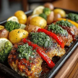 In the fast-paced world we live in, finding time to prepare a wholesome meal can often feel like a daunting task. Enter the One-Pan Wonder: Savory Chicken and Vegetable Sheet Pan Dinner, a meal that combines convenience, flavor, and nutrition in one simple dish. This recipe has gained popularity among home cooks for its ease of preparation and the beautiful medley of flavors it brings to the table, making it an ideal choice for busy weeknights or casual family gatherings.