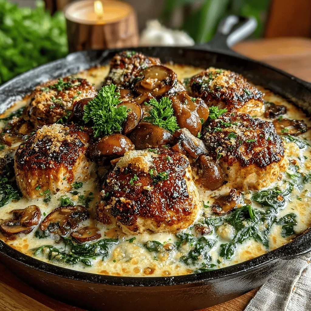 When it comes to family meals that satisfy both the palate and the soul, few dishes can compete with the warmth and richness of a creamy mushroom and chicken bake. This comforting casserole is a harmonious blend of succulent chicken, earthy mushrooms, and a luscious cream sauce that invites everyone to gather around the table. Whether you’re looking to whip up a quick weeknight dinner or impress guests at a special gathering, this recipe is a go-to favorite that is sure to please all ages.