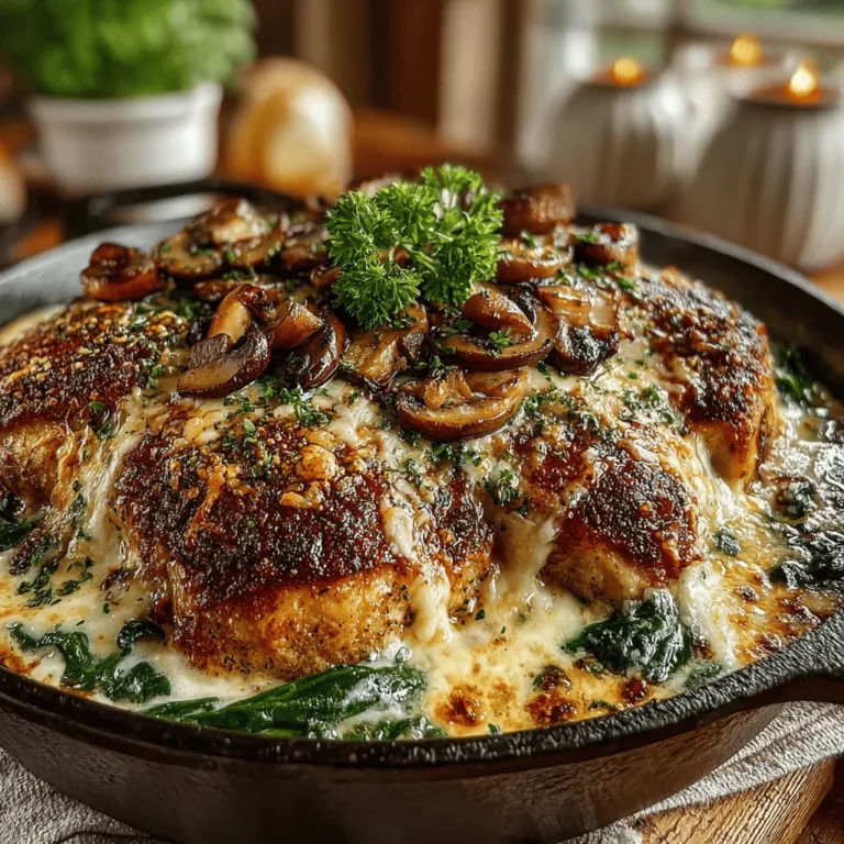 When it comes to family meals that satisfy both the palate and the soul, few dishes can compete with the warmth and richness of a creamy mushroom and chicken bake. This comforting casserole is a harmonious blend of succulent chicken, earthy mushrooms, and a luscious cream sauce that invites everyone to gather around the table. Whether you’re looking to whip up a quick weeknight dinner or impress guests at a special gathering, this recipe is a go-to favorite that is sure to please all ages.