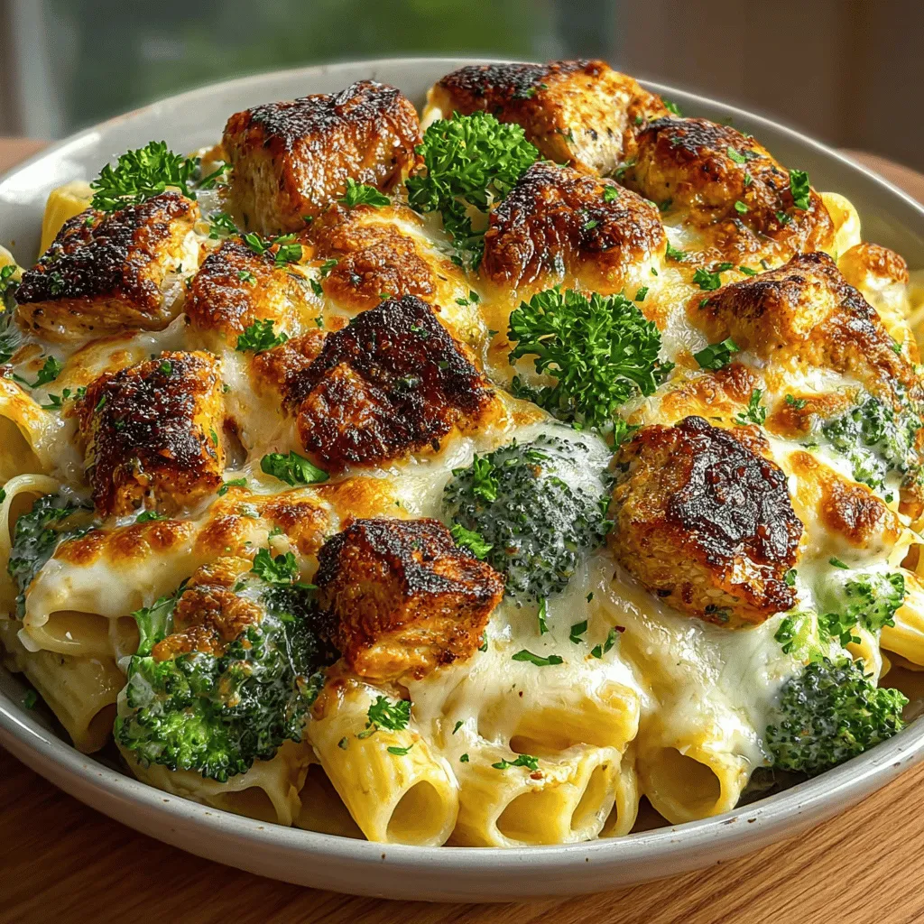 If you’re seeking a warm, filling meal that’s as nourishing as it is delicious, look no further than Creamy Chicken and Broccoli Pasta Bake. This dish not only satisfies your hunger but also provides a delightful blend of flavors and textures that makes it a family favorite. Imagine tender chicken, vibrant broccoli, and al dente pasta enveloped in a rich, creamy sauce—each bite is a comforting reminder of home-cooked goodness.