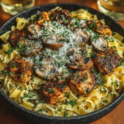 When it comes to comfort food, few dishes can compete with the richness and heartiness of a creamy pasta. The “Creamy Dreamy One-Pot Chicken and Mushroom Pasta” is an exemplary recipe that encapsulates the essence of home-cooked goodness, all while being remarkably quick and easy to prepare. This dish brings together tender chicken thighs, earthy mushrooms, and al dente pasta enveloped in a luscious cream sauce, making it a favorite for busy weeknight dinners and cozy family gatherings alike.