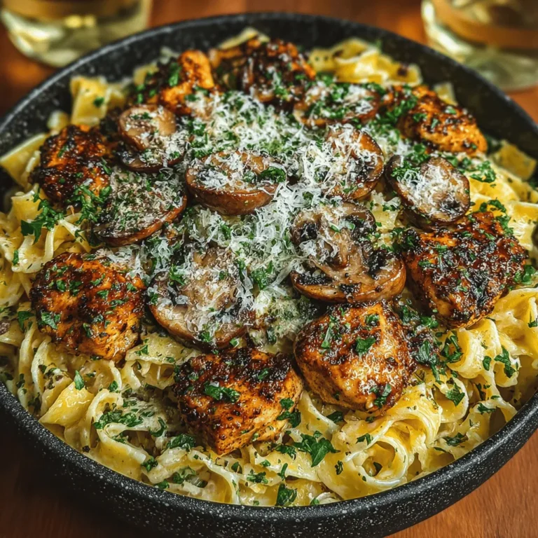 When it comes to comfort food, few dishes can compete with the richness and heartiness of a creamy pasta. The “Creamy Dreamy One-Pot Chicken and Mushroom Pasta” is an exemplary recipe that encapsulates the essence of home-cooked goodness, all while being remarkably quick and easy to prepare. This dish brings together tender chicken thighs, earthy mushrooms, and al dente pasta enveloped in a luscious cream sauce, making it a favorite for busy weeknight dinners and cozy family gatherings alike.