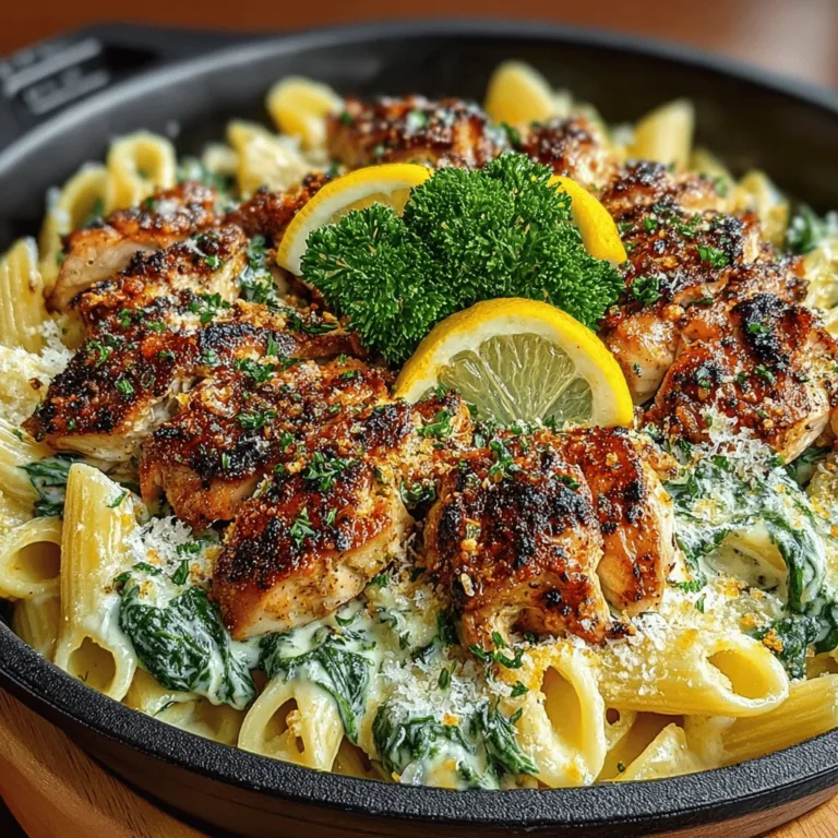 To create the best Creamy Chicken and Spinach Skillet Pasta, it is crucial to understand the key components that contribute to its distinctive taste and texture. Each ingredient plays a vital role, not only enhancing the flavor but also adding nutritional value to the dish.