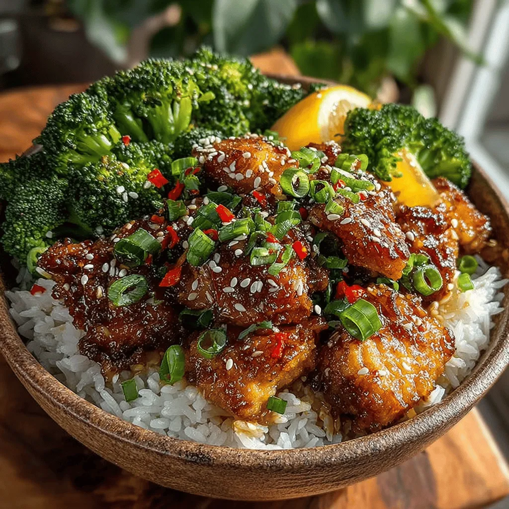 When it comes to weeknight dinner solutions, few options are as satisfying and effortless as Sweet & Savory Teriyaki Chicken & Broccoli Bowls. This dish combines the rich umami flavors of teriyaki sauce with the crunch of fresh broccoli, resulting in a meal that's not only delicious but also healthy and quick to prepare. Perfect for busy families or anyone looking to whip up something nutritious in a short amount of time, this bowl brings together the best of both worlds: a balance of savory and sweet flavors that tantalize the taste buds while providing essential nutrients.