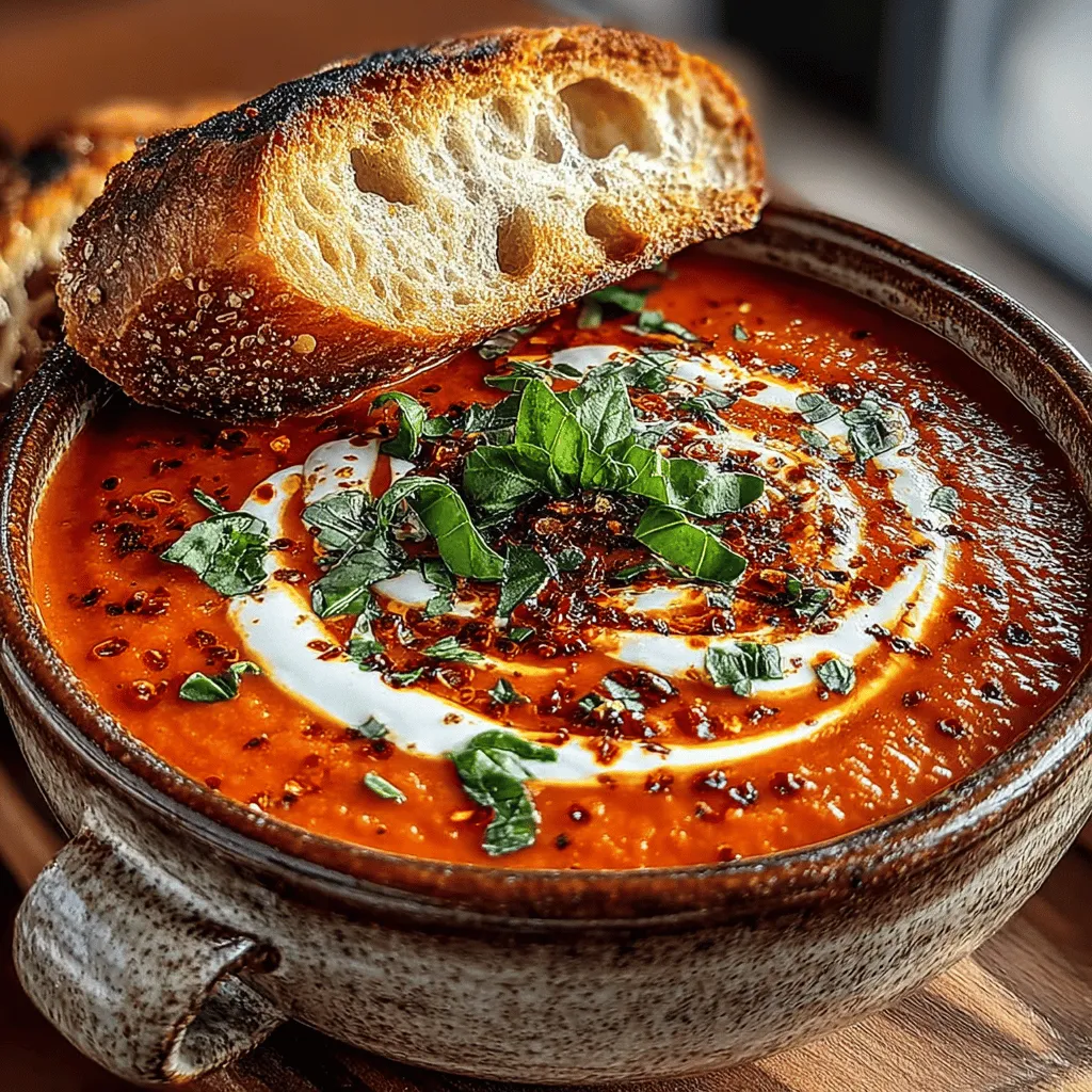 - 2 tablespoons olive oil - 1 medium onion, diced - 3 cloves garlic, minced - 2 cans (14.5 oz each) crushed tomatoes - 2 cups vegetable broth - 1 teaspoon dried oregano - 1 teaspoon sugar - 1/2 cup heavy cream or coconut cream (for a dairy-free option) - 1 cup fresh basil leaves, chopped - 1 tablespoon lemon juice - Salt and pepper to taste