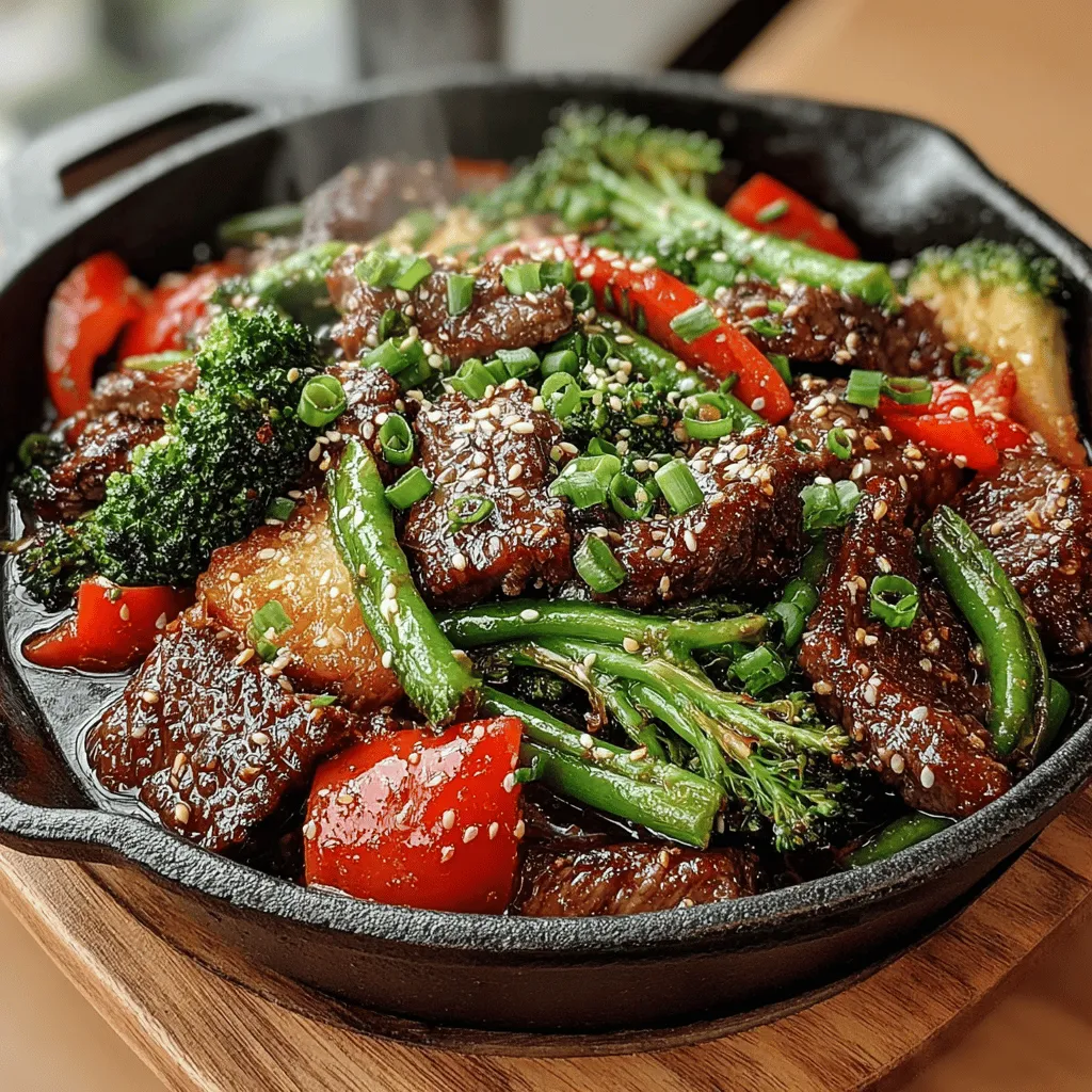 Stir-fry is a beloved culinary technique that transcends cultural boundaries, making it a staple in kitchens around the world. Originating from Asian cuisines, this method of cooking involves quickly frying bite-sized pieces of meat and vegetables in a hot wok or skillet, allowing for a balance of flavors and textures that make each bite an exciting experience. The Zesty Beef & Veggie Stir-Fry Bowl embodies the essence of stir-frying, offering a vibrant mix of savory beef, crisp vegetables, and a zesty sauce that tantalizes the palate.