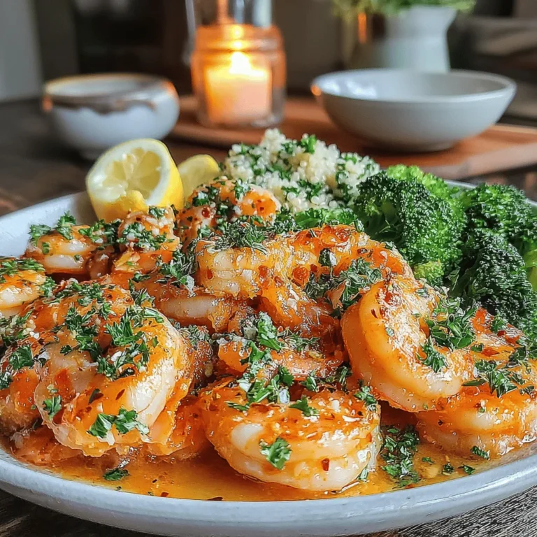 Looking for a dish that combines freshness and health benefits? Zesty Lemon Garlic Shrimp & Broccoli is the perfect choice. This vibrant meal not only satisfies your taste buds but also packs a nutritional punch, making it a fantastic option for any dinner table. The bright, zesty flavors of lemon and garlic complement the tender shrimp and crisp broccoli, creating a dish that is both delicious and visually appealing.