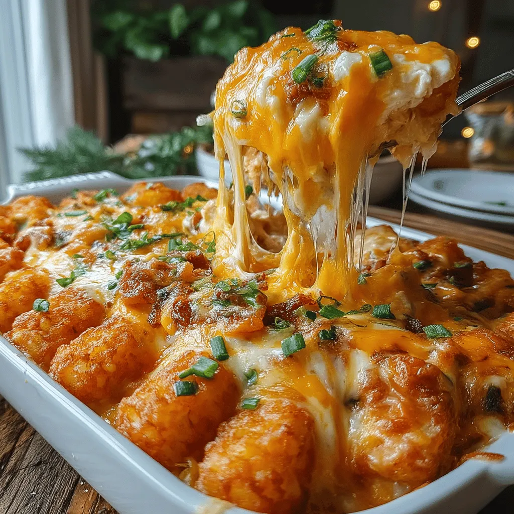 If you're in search of a dish that combines comfort and convenience, look no further than Cheesy Loaded Chicken Tater Tot Casserole. This hearty meal is a delightful mix of flavors and textures, making it a favorite among families and friends alike. Whether it's a cozy weeknight dinner or a gathering with loved ones, this casserole is sure to please everyone at the table.