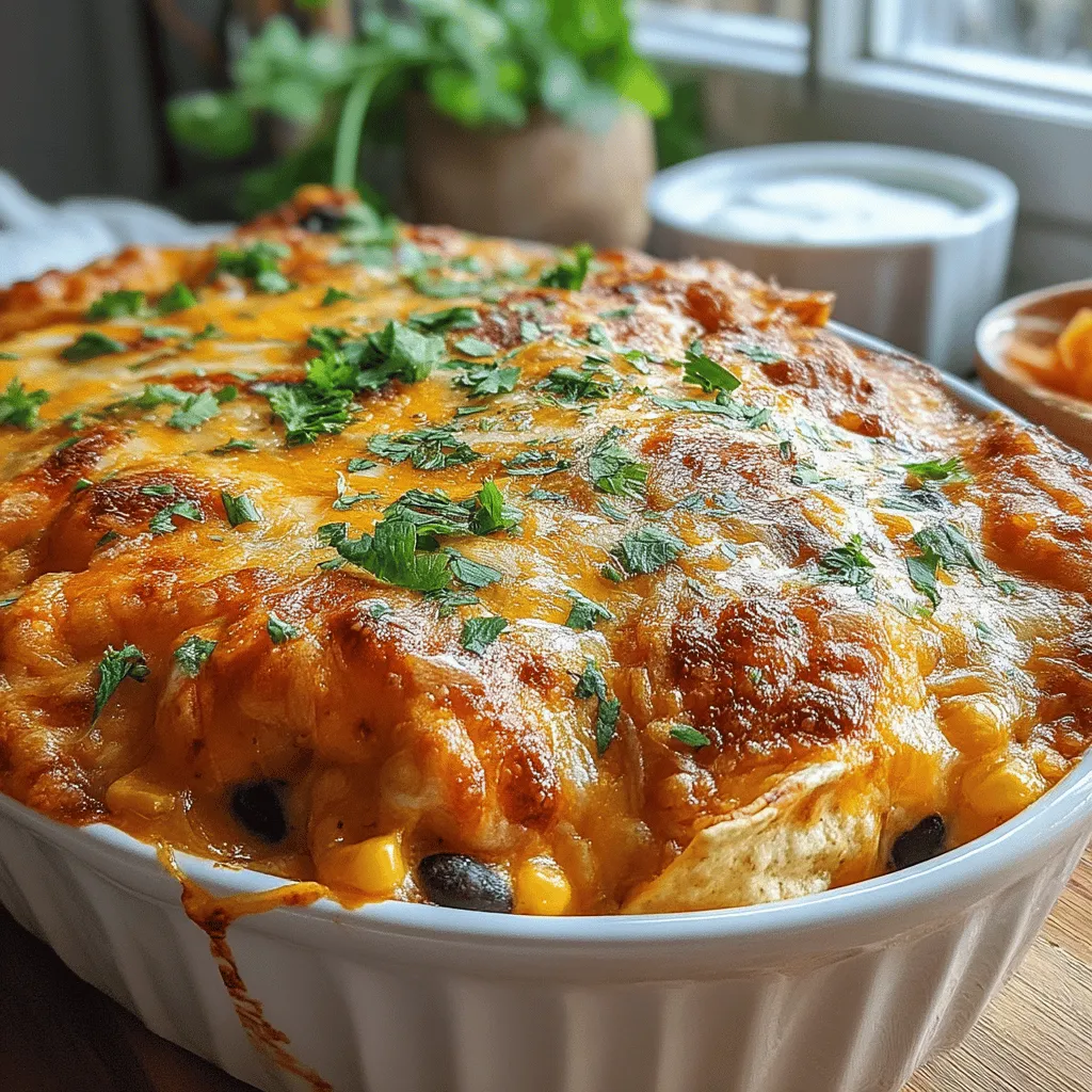 If you're on the hunt for a delightful family meal that combines flavor and convenience, look no further than the Cheesy Chicken Fiesta Quesadilla Casserole. This dish brings together the beloved elements of quesadillas in a hearty, baked casserole format that promises to satisfy everyone at the table.