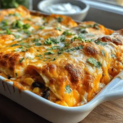 If you're on the hunt for a delightful family meal that combines flavor and convenience, look no further than the Cheesy Chicken Fiesta Quesadilla Casserole. This dish brings together the beloved elements of quesadillas in a hearty, baked casserole format that promises to satisfy everyone at the table.