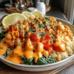 In the realm of healthy and satisfying meals, the Creamy Red Pepper and Chickpea Flatbowl stands out as a vibrant and nutritious option. This recipe not only tantalizes the taste buds with its rich flavors and creamy textures but also nourishes the body with wholesome ingredients. Combining protein-packed chickpeas, nutrient-dense quinoa, and a luscious roasted red pepper sauce, this flatbowl is perfect for a quick lunch or a light dinner. In this article, we will delve into the ingredients, preparation steps, and nutritional benefits of this delightful dish, ensuring you have all the information needed to recreate this meal at home.