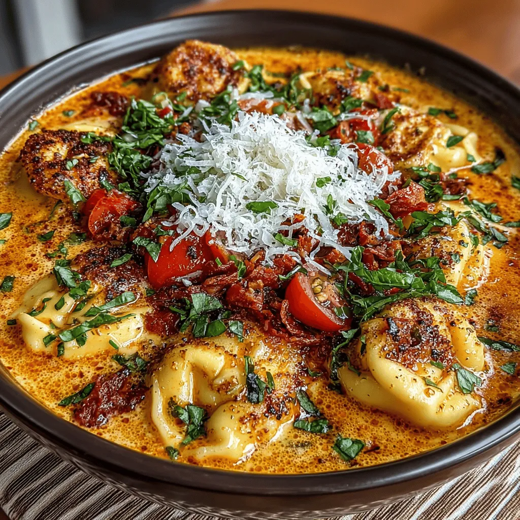 Explore the delightful world of soups with our Tomato Basil Bliss Tortellini Soup, a comforting dish that combines the rich flavors of tomatoes, the aromatic essence of basil, and the heartiness of cheese tortellini. Perfect for any season, this soup is easy to prepare and sure to satisfy your taste buds. Whether you're looking for a quick weeknight dinner or a cozy meal to share with loved ones, this recipe is a must-try. Join us as we delve into the ingredients, preparation methods, and benefits of this delightful dish.