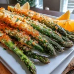 Crispy Lemon Parmesan Air Fryer Asparagus is a delightful and nutritious side dish that elevates any meal with its vibrant flavors and satisfying crunch. This recipe combines the fresh taste of asparagus with zesty lemon and savory Parmesan, creating a dish that is both appetizing and visually appealing.