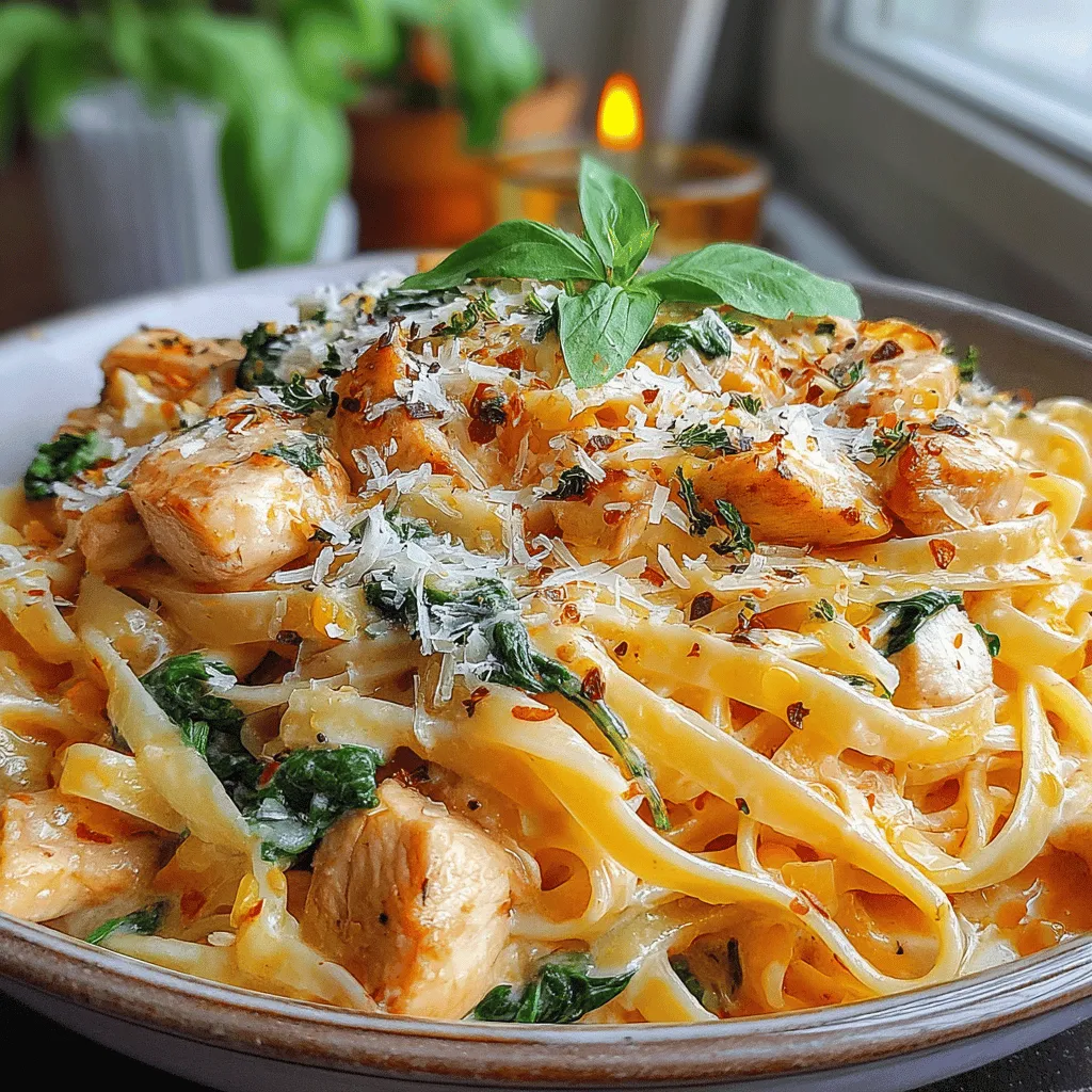 Heavenly Creamy Chicken and Spinach Pasta is the ultimate comfort food that brings warmth and satisfaction to any meal. This dish combines tender chicken, fresh spinach, and a luxuriously creamy sauce, making it a favorite among pasta lovers. Whether it's a weeknight dinner or a special family gathering, this recipe is sure to impress.
