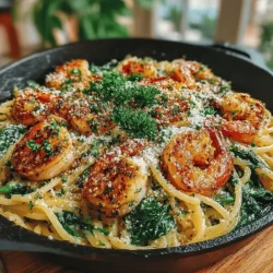 In the realm of quick and satisfying meals, Zesty Lemon Garlic Shrimp with Spinach Pasta stands out as a flavorful and vibrant dish that can elevate any dining experience. This recipe combines succulent shrimp, fresh spinach, and zesty lemon, all tossed with al dente pasta for a well-rounded meal that's both nutritious and delicious. Whether you're looking for a weeknight dinner or a dish to impress guests, this recipe is a perfect choice. Here, we will break down the steps, ingredients, and techniques to create this culinary delight.