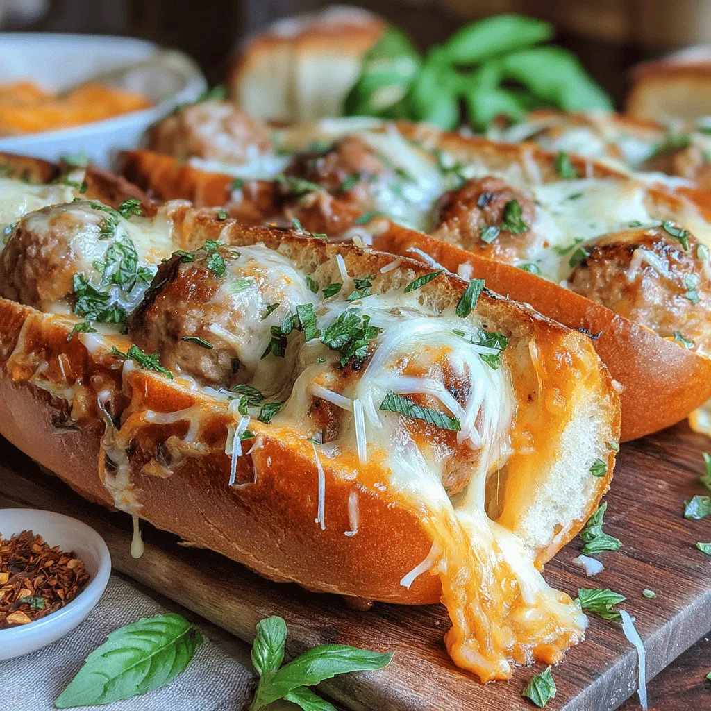 Savory Skillet Garlic Herb Meatball Subs are a delightful twist on a classic comfort food. This dish combines juicy, flavorful meatballs with a rich garlic herb sauce, all nestled in a warm, crusty sub roll. It's a meal that not only satisfies hunger but also brings a sense of warmth and nostalgia, making it a must-try for any food lover.