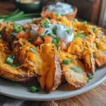 Crunchy Taco Loaded Potato Wedges are the perfect dish for those who crave a delightful fusion of flavors. Combining the classic taste of tacos with the satisfying crunch of golden potato wedges, this recipe is sure to impress anyone who takes a bite. With their crispy exterior and flavorful toppings, these wedges offer a unique twist that elevates any meal.