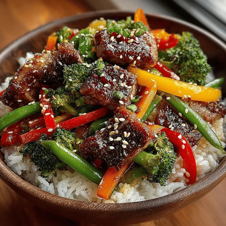 In today's fast-paced world, finding quick and nutritious meal options can be a challenge. The Quick Teriyaki Chicken & Rainbow Veggie Stir-Fry is a delightful solution that combines tender chicken with a medley of vibrant vegetables, all enveloped in a savory teriyaki sauce. This dish not only delivers on flavor but also provides a colorful presentation that makes it appealing for both family dinners and entertaining guests. In this article, we will explore the recipe in detail, discuss its nutritional benefits, and share insights on how to elevate your stir-fry game.