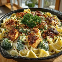 In the realm of comforting meals, few dishes can rival the creamy richness of a Chicken and Broccoli Alfredo Skillet. This one-pot recipe not only promises a delightful fusion of flavors but also offers a quick and convenient cooking experience, making it perfect for busy weeknight dinners or leisurely weekend meals. Featuring tender chicken, vibrant broccoli, and a luscious Alfredo sauce, this dish is as satisfying as it is nutritious. In this article, we will explore the intricacies of this recipe, delving into the ingredients, cooking techniques, and the delightful experience that comes with preparing and enjoying this delicious meal.