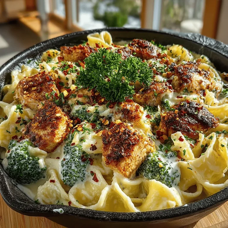 In the realm of comforting meals, few dishes can rival the creamy richness of a Chicken and Broccoli Alfredo Skillet. This one-pot recipe not only promises a delightful fusion of flavors but also offers a quick and convenient cooking experience, making it perfect for busy weeknight dinners or leisurely weekend meals. Featuring tender chicken, vibrant broccoli, and a luscious Alfredo sauce, this dish is as satisfying as it is nutritious. In this article, we will explore the intricacies of this recipe, delving into the ingredients, cooking techniques, and the delightful experience that comes with preparing and enjoying this delicious meal.