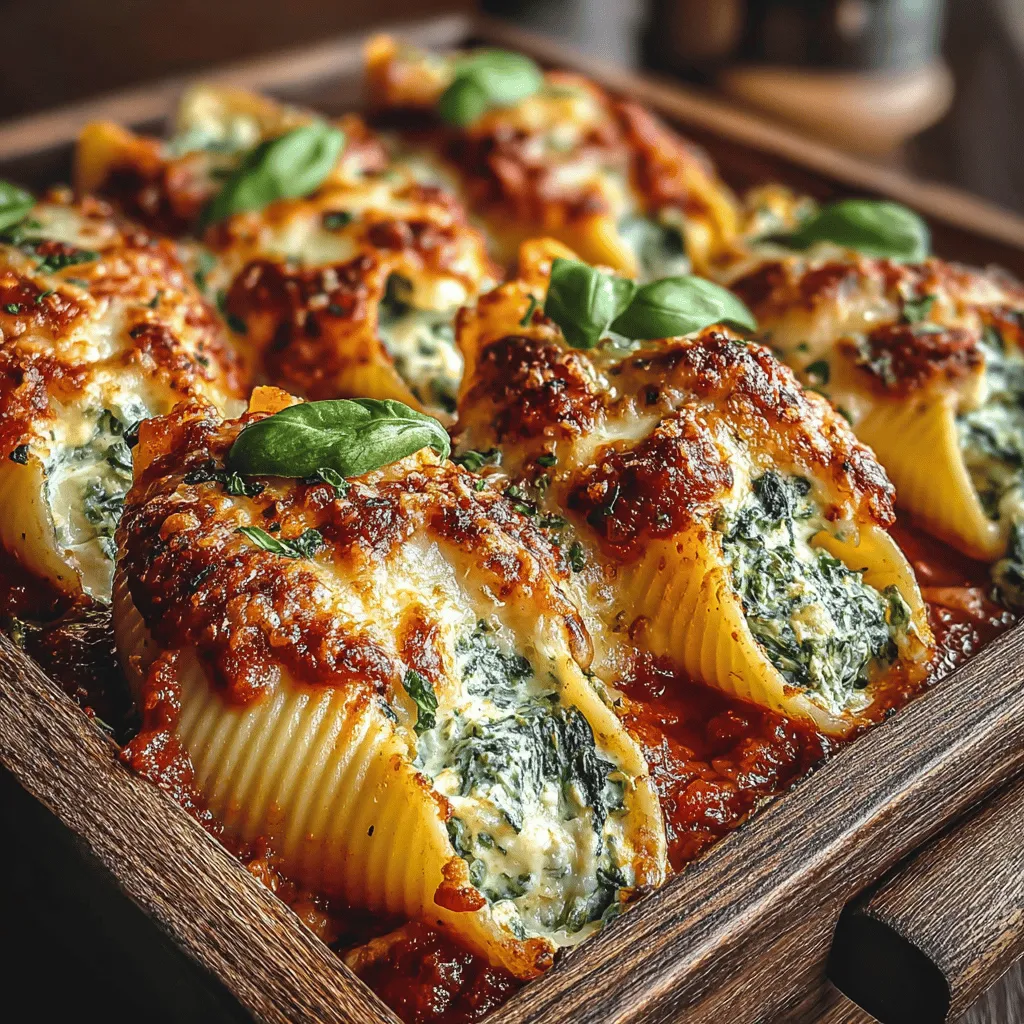 Discover the delightful fusion of flavors in this 30-Minute Spinach and Cheese Stuffed Shells recipe. Perfect for busy weeknights or as a comforting meal for family gatherings, these stuffed shells are not only quick to prepare, but they also pack a nutritional punch with fresh spinach and rich cheeses. In just 30 minutes, you can serve a delicious dish that everyone will love, making it an ideal addition to your recipe repertoire.